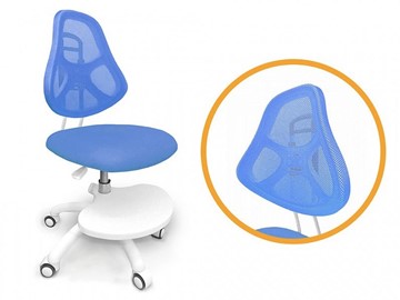 Растущая парта + кресло Ergokids TH-320 Blue + ErgoKids Y-400 BL в Чите - предосмотр 1