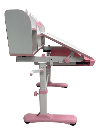 Растущая парта и стул Carezza Pink FUNDESK в Чите - изображение 7