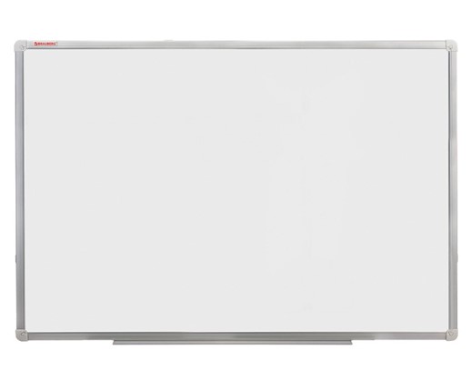 Доска магнитно-маркерная BRAUBERG 100х150 см, алюминиевая рамка в Чите - изображение