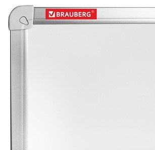 Доска магнитно-маркерная BRAUBERG 80х100 см, алюминиевая рамка в Чите - предосмотр 2